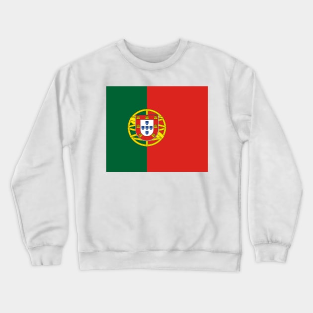 Portugal flag. European countries Crewneck Sweatshirt by flag for all